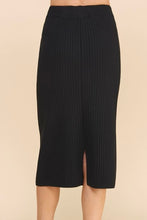 Load image into Gallery viewer, Ribbed Midi Sweater Skirt