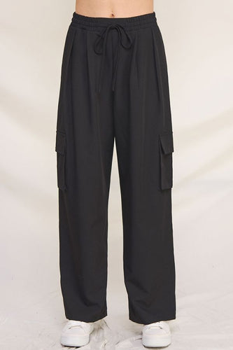 Smooth Wide Cargo Pants