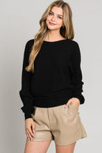 Load image into Gallery viewer, Ribbed Long Sleeve Top