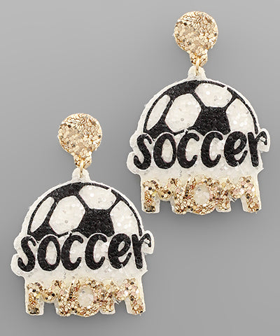 Soccer Mom Earring
