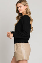 Load image into Gallery viewer, Ribbed Long Sleeve Top