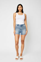 Load image into Gallery viewer, Rhinestone Embellishment Cut Off Shorts