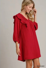 Load image into Gallery viewer, Ruffled Sleeve Dress