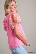 Load image into Gallery viewer, Floral Puff Sleeve Top