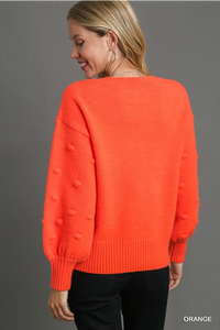 Orange Sweater