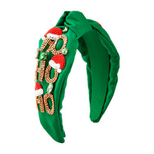 Load image into Gallery viewer, Holiday Beaded Headband