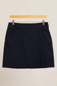 Black Millenium Skort With Pockets