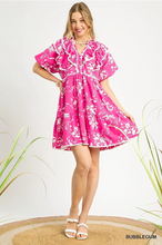 Load image into Gallery viewer, Floral Ruffle Babydoll Dress