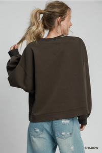 Cropped Crewneck