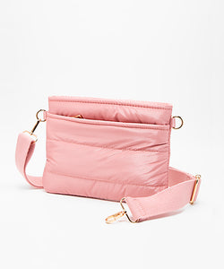 Glossy Padded Crossbody