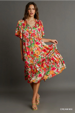 Load image into Gallery viewer, Floral Printed Dress