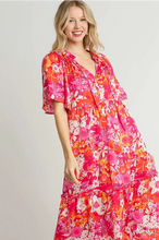 Load image into Gallery viewer, Floral Printed Dress