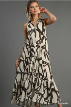 Load image into Gallery viewer, Cream Mix Sleeveless Dress