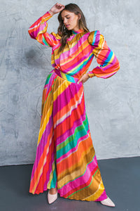 Fuchsia Yellow Mix Maxi