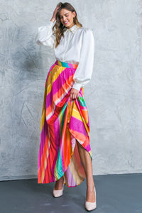 Fuchsia Yellow Mix Maxi