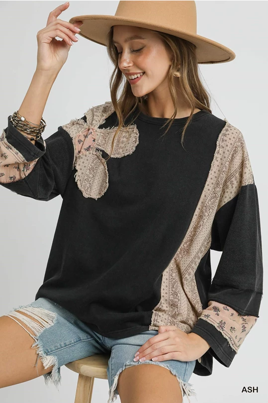 Detail Print Top
