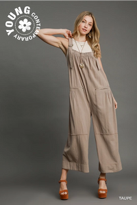 Sleeveless Silhouette Jumpsuit