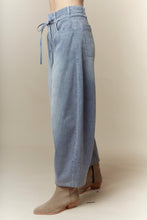 Load image into Gallery viewer, Waist Tie Detail Washed Corduroy Pants