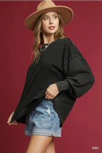 Load image into Gallery viewer, Mineral Washed Oversized Top