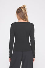 Load image into Gallery viewer, Asymmetric Neck Detail Top