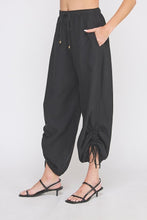 Load image into Gallery viewer, Drapey Twill Adjustable Scrunch Jogger