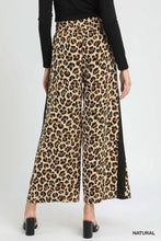 Load image into Gallery viewer, Drawstring Wide Leg Leopard Print Pants
