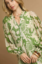 Load image into Gallery viewer, Floral Print Tiered Long Sleeve Midi Dress