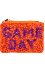 Load image into Gallery viewer, GAME Day Beaded Coin Purse