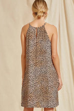 Load image into Gallery viewer, Multi Flower Leopard Dress