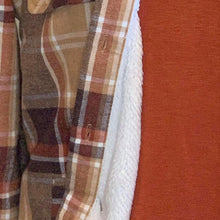 Load image into Gallery viewer, Plaid Sherpa Lined Shacket