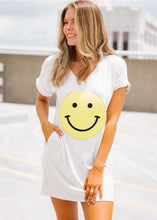 Load image into Gallery viewer, Happy Days T-Shirt Dress