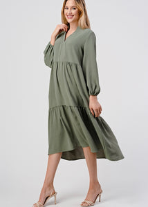Sage Mid Dress