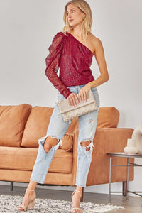 Shimmer Sequin Top