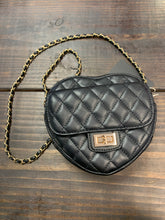 Load image into Gallery viewer, Quilted Heart Shape Crossbody