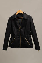 Load image into Gallery viewer, Vegan Leather Jacket