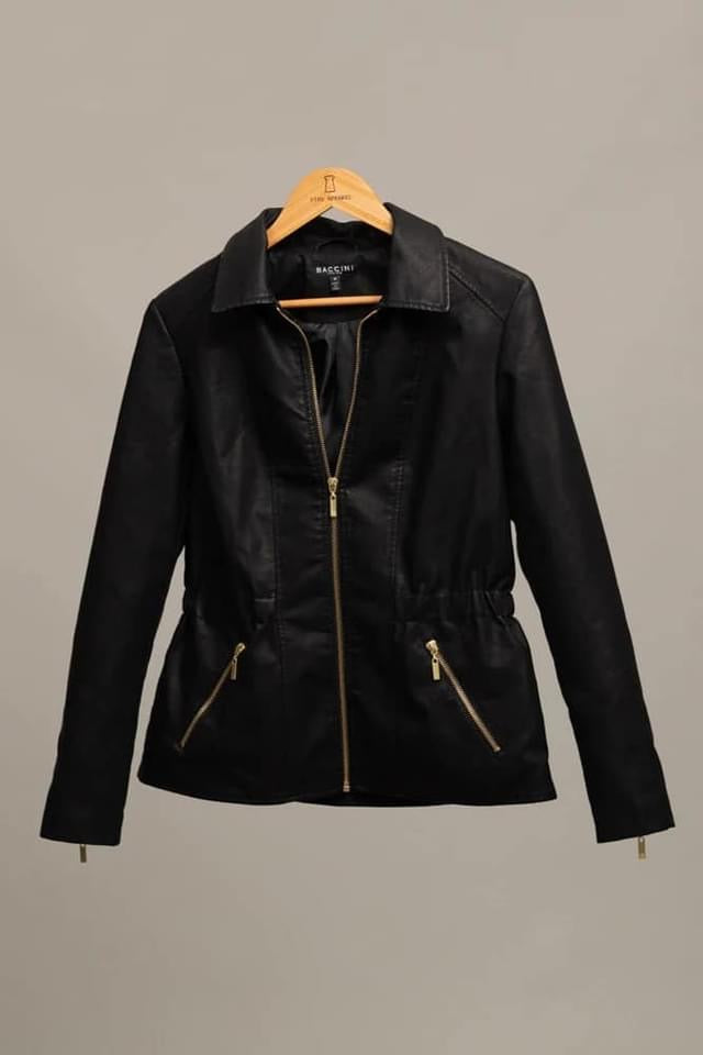 Vegan Leather Jacket