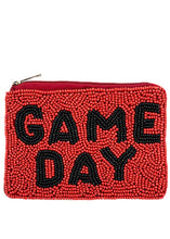 Load image into Gallery viewer, GAME Day Beaded Coin Purse