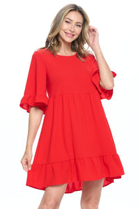 Ruffle Babydoll Dress