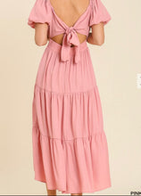 Load image into Gallery viewer, Pink Tiered Dress