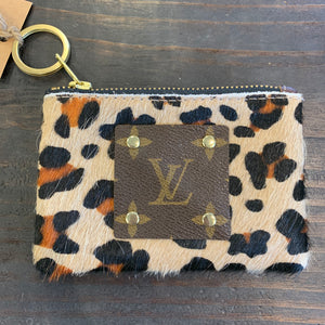 Leopard LV Coin Purse