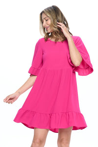 Ruffle Babydoll Dress