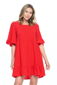 Ruffle Babydoll Dress