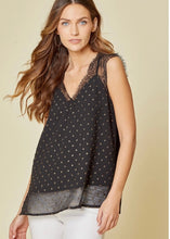 Load image into Gallery viewer, Lace Lined Tank Top