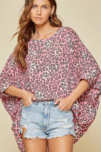 Load image into Gallery viewer, Hot Pink Leopard Top