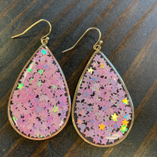 Load image into Gallery viewer, Glitter Star Earring